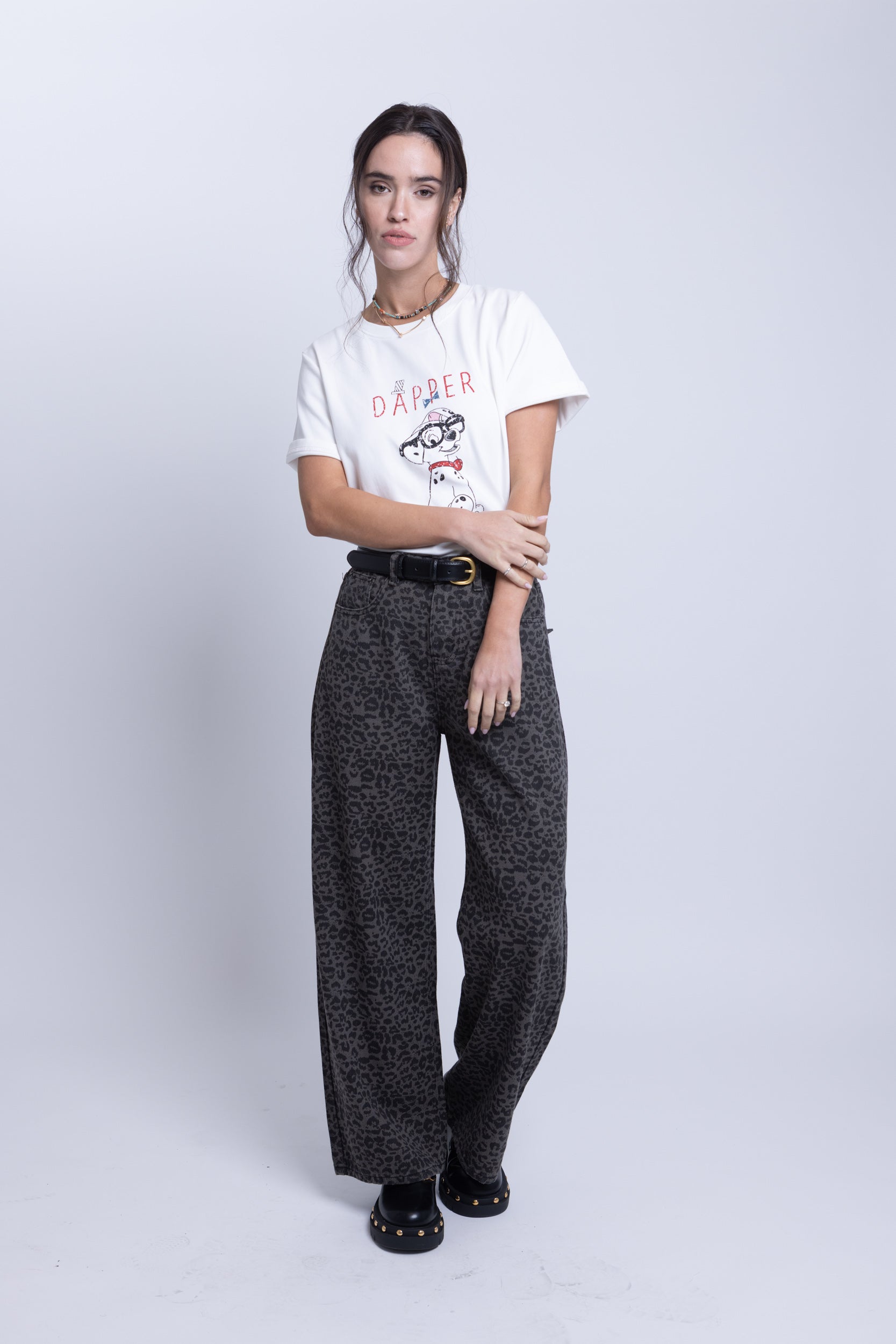 מכנס לונה קרגו מנומר