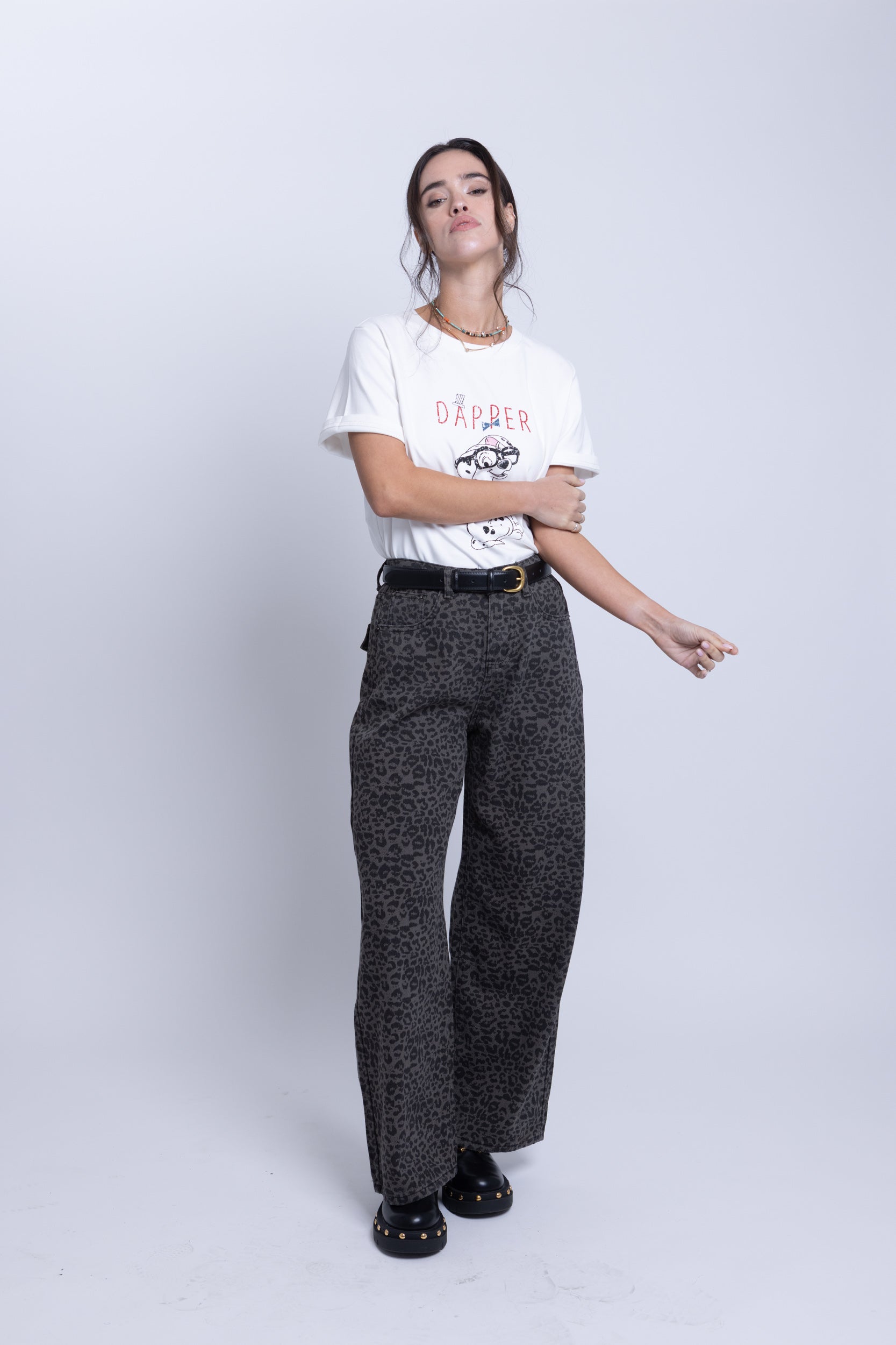 מכנס לונה קרגו מנומר