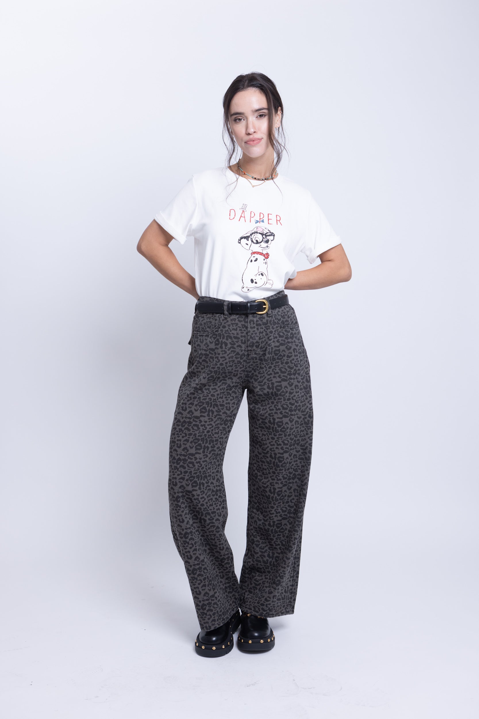 מכנס לונה קרגו מנומר