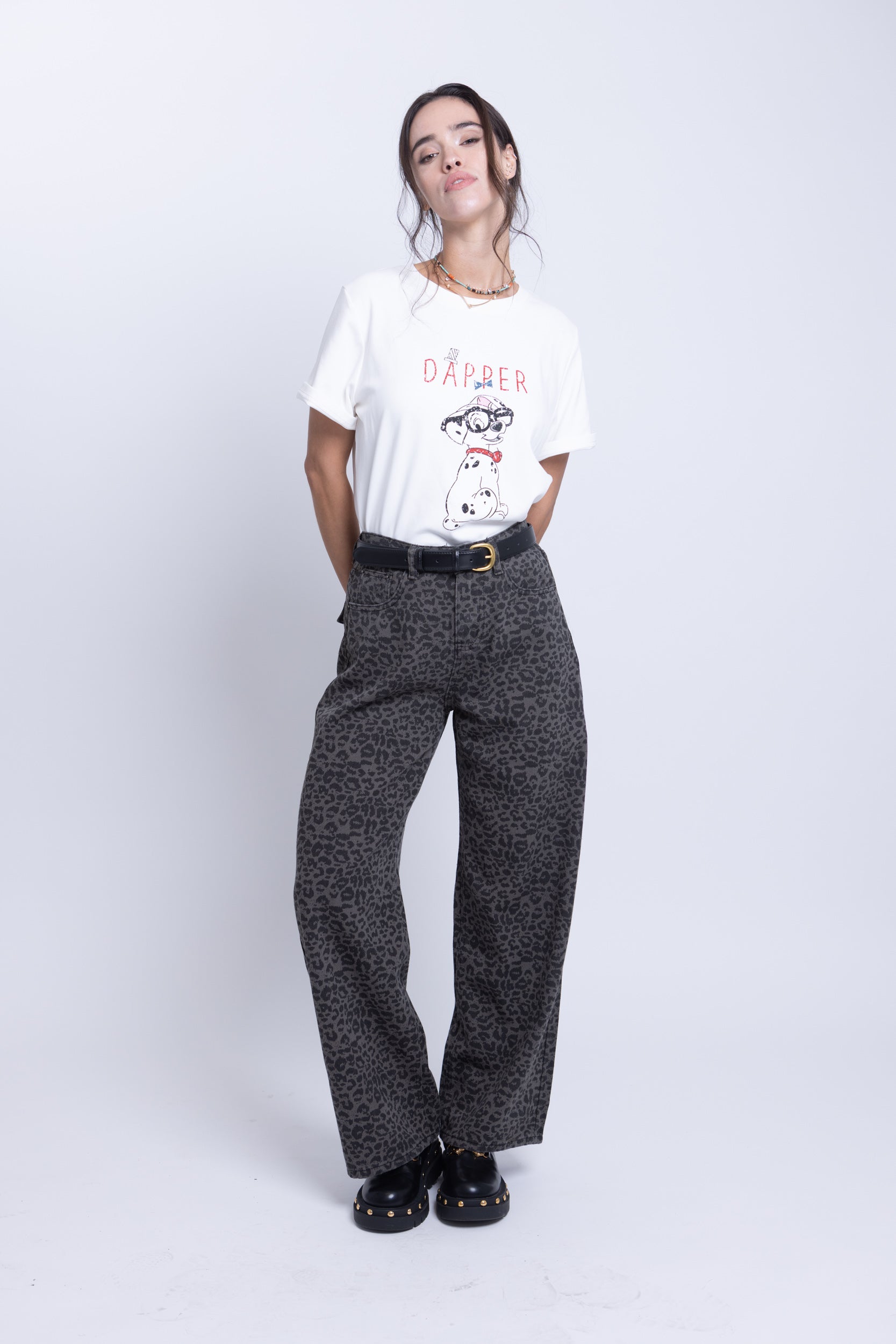 מכנס לונה קרגו מנומר