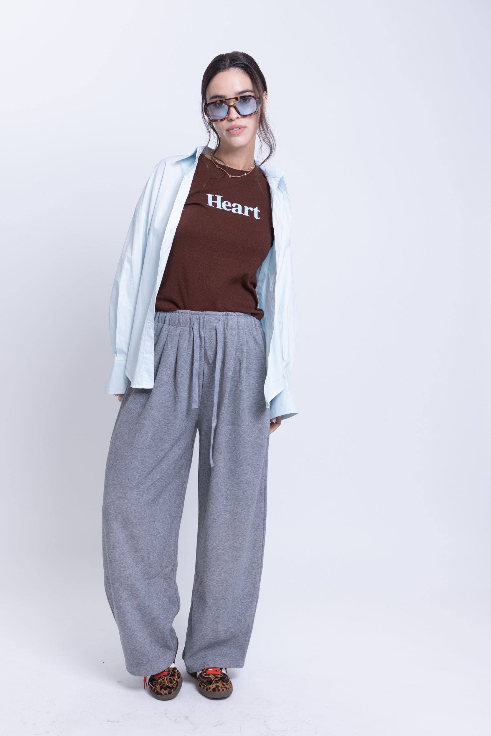 מכנס פוטר סיאול אפור