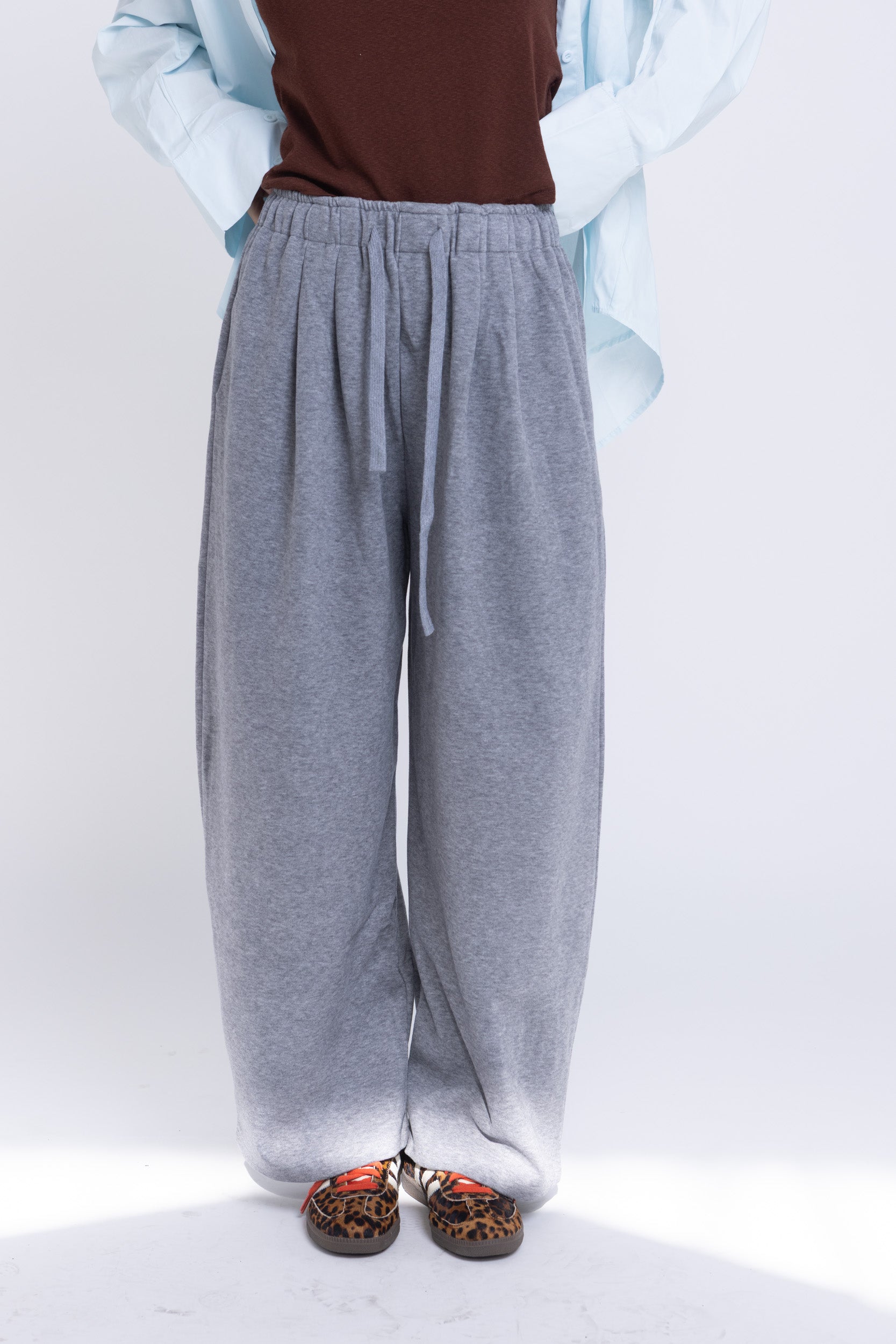 מכנס פוטר סיאול אפור