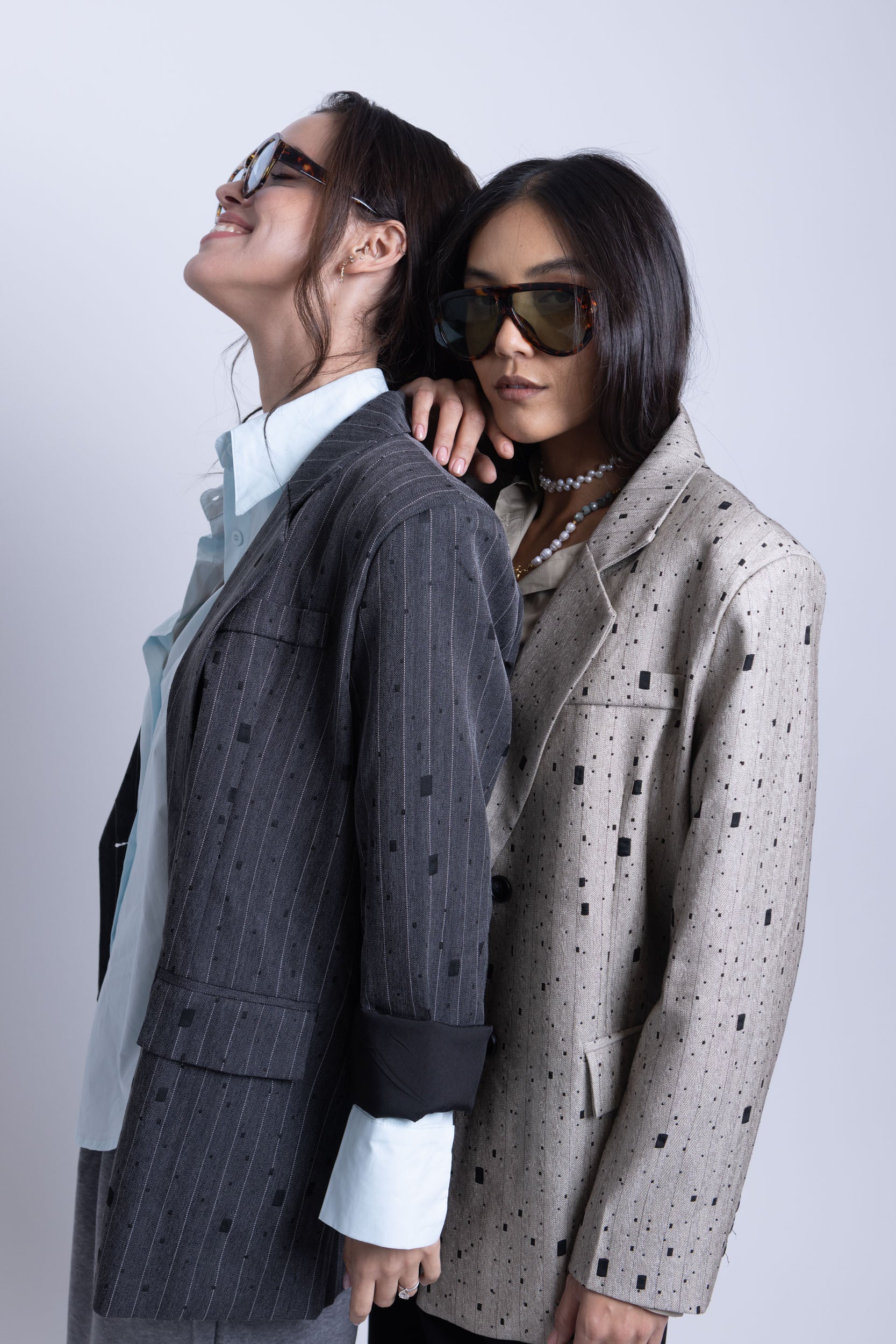 ג׳קט טאשי אפור