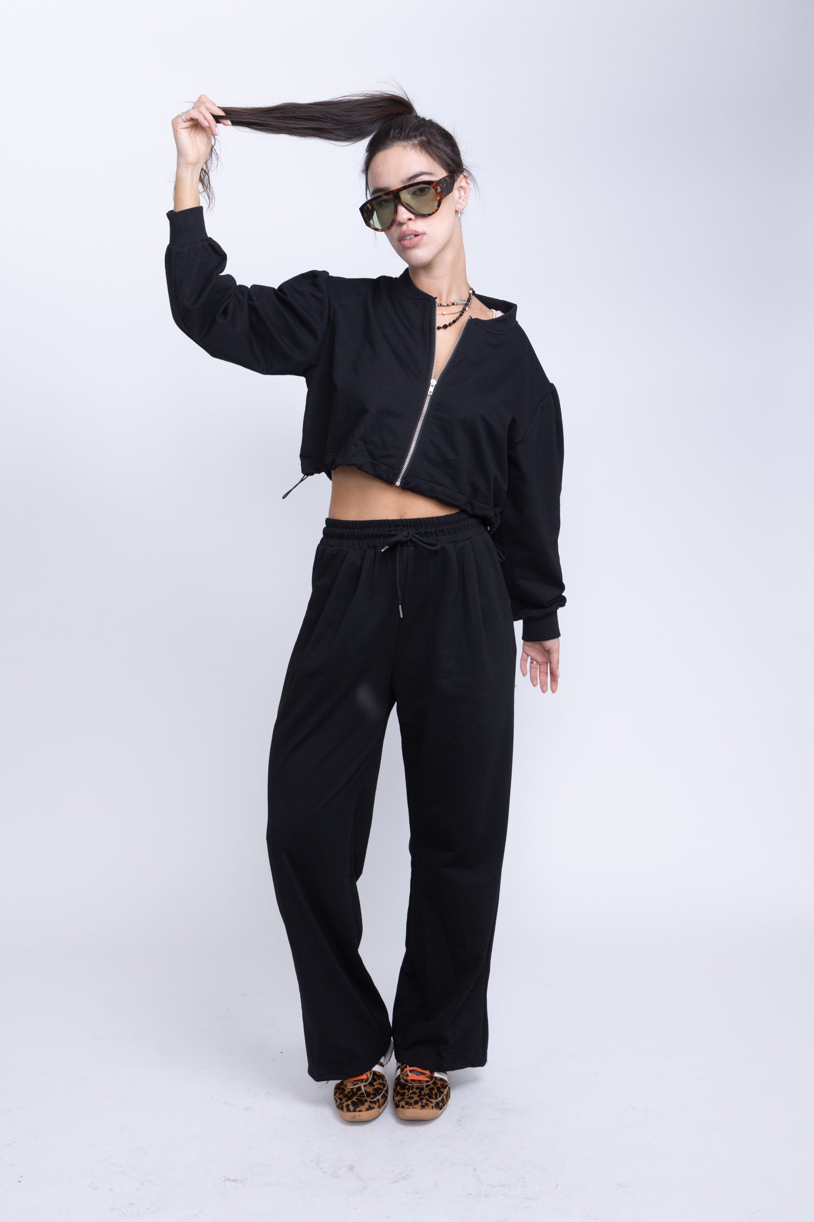 חליפת פוטר ננה שחור