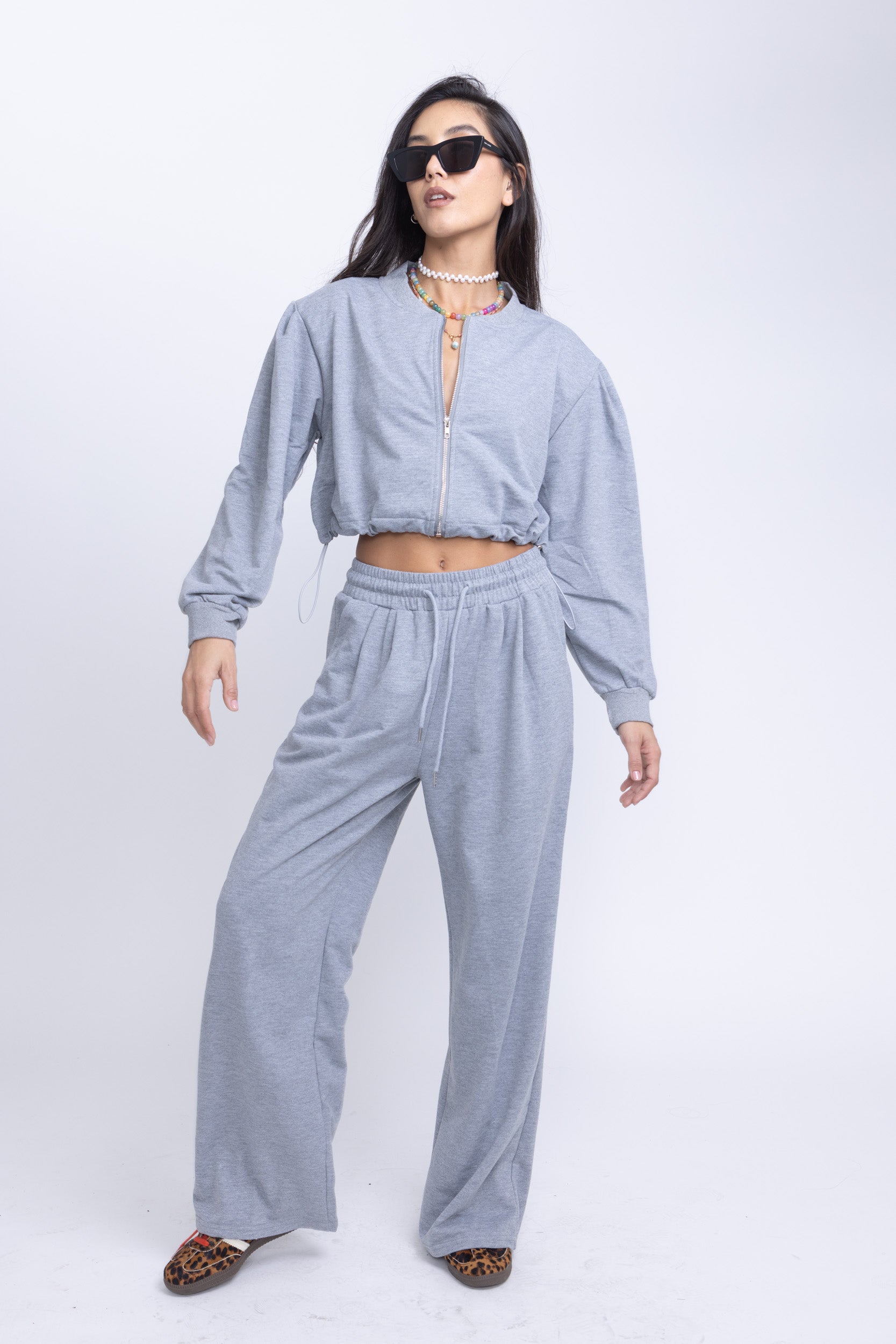 חליפת פוטר ננה אפור