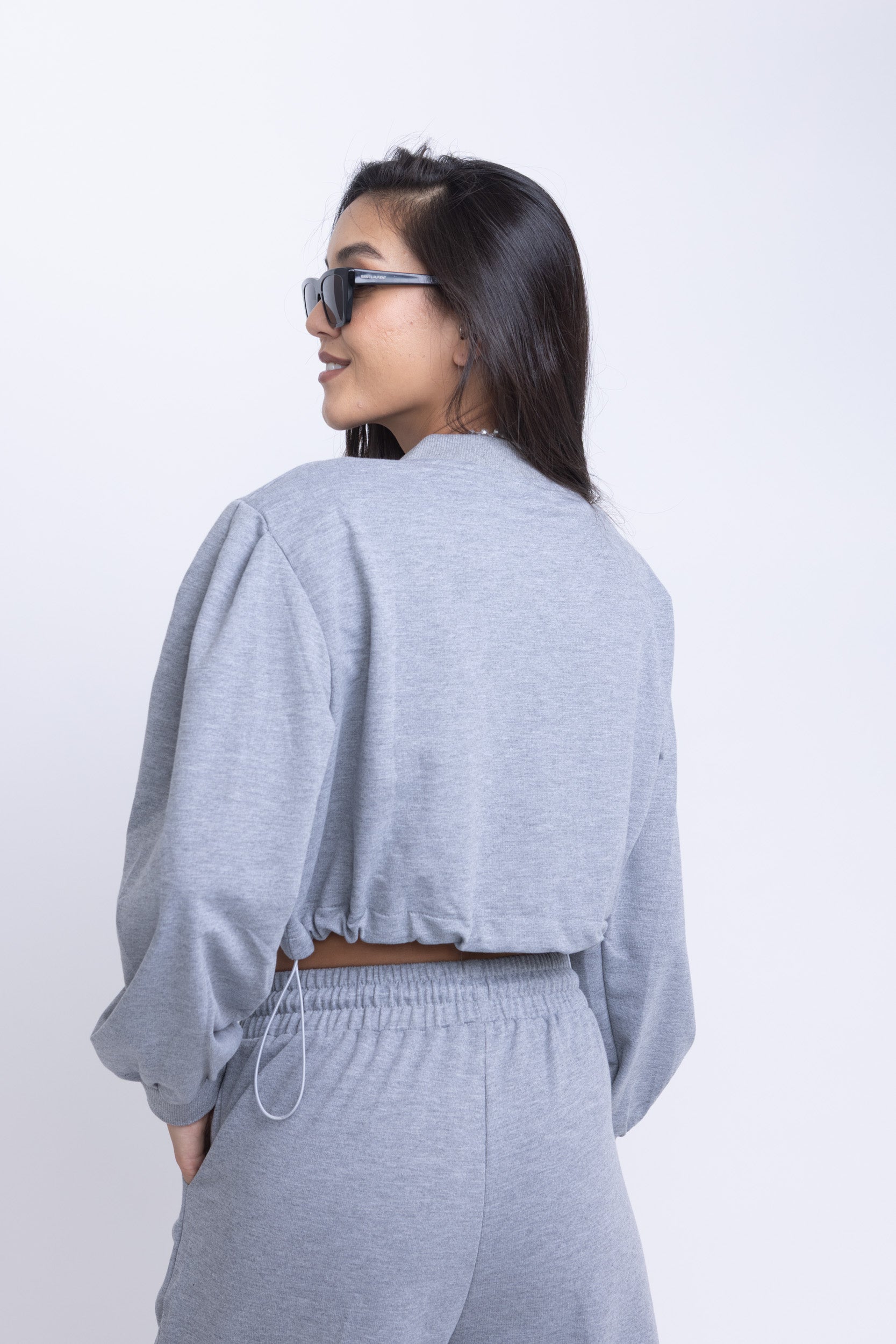 חליפת פוטר ננה אפור