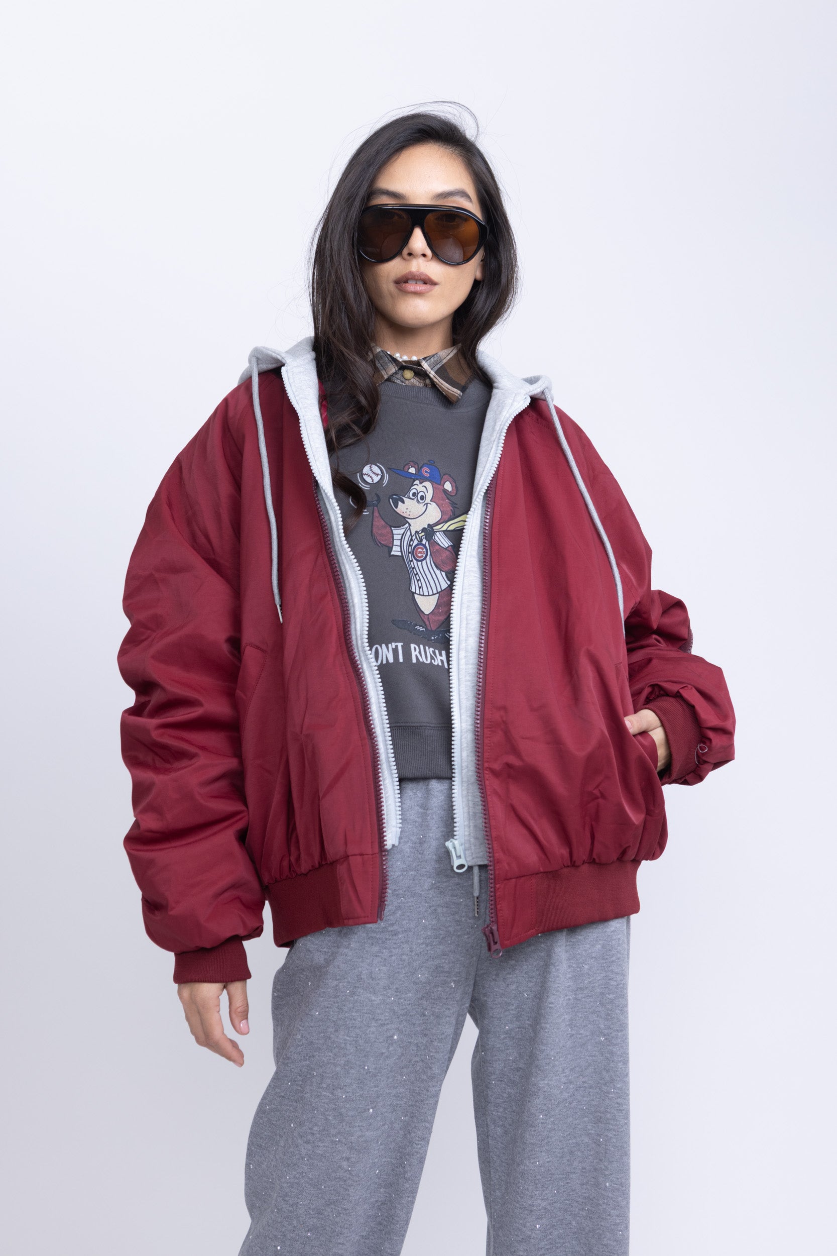 מעיל פוך סאן בורדו