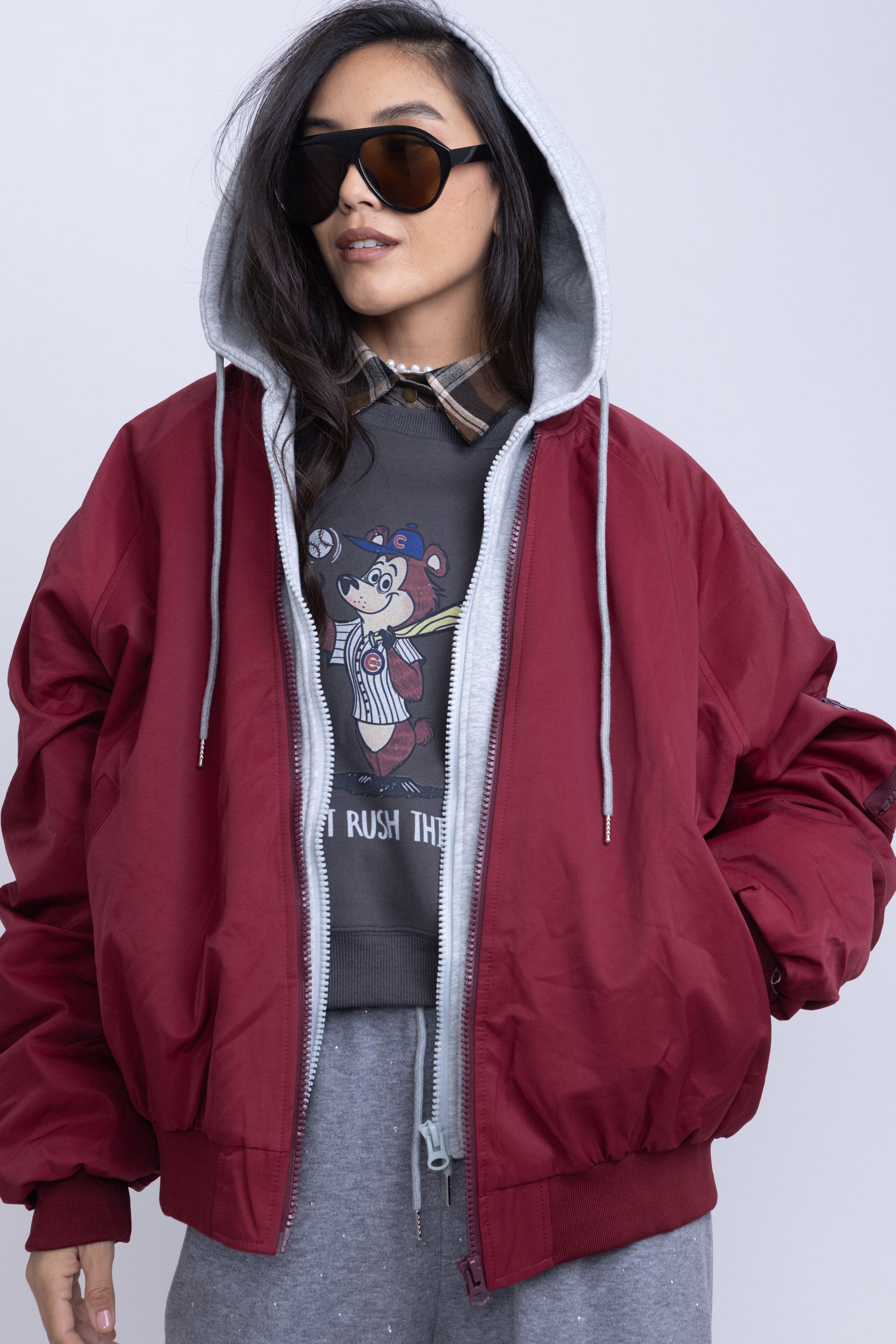 מעיל פוך סאן בורדו