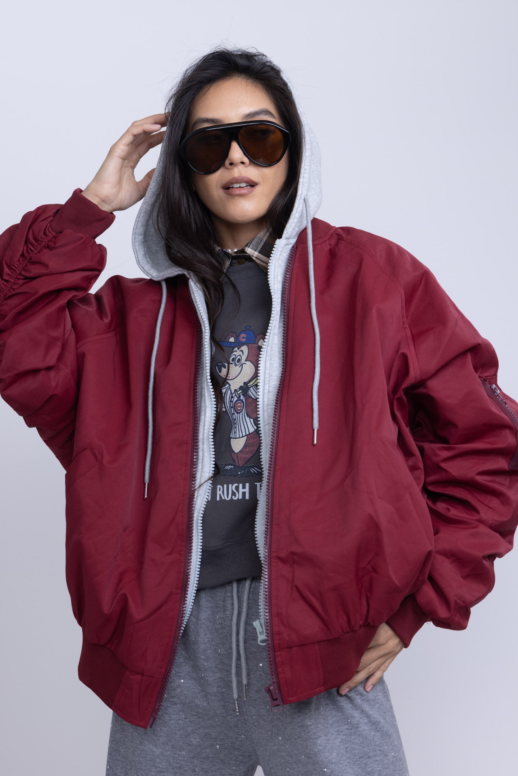 מעיל פוך סאן בורדו