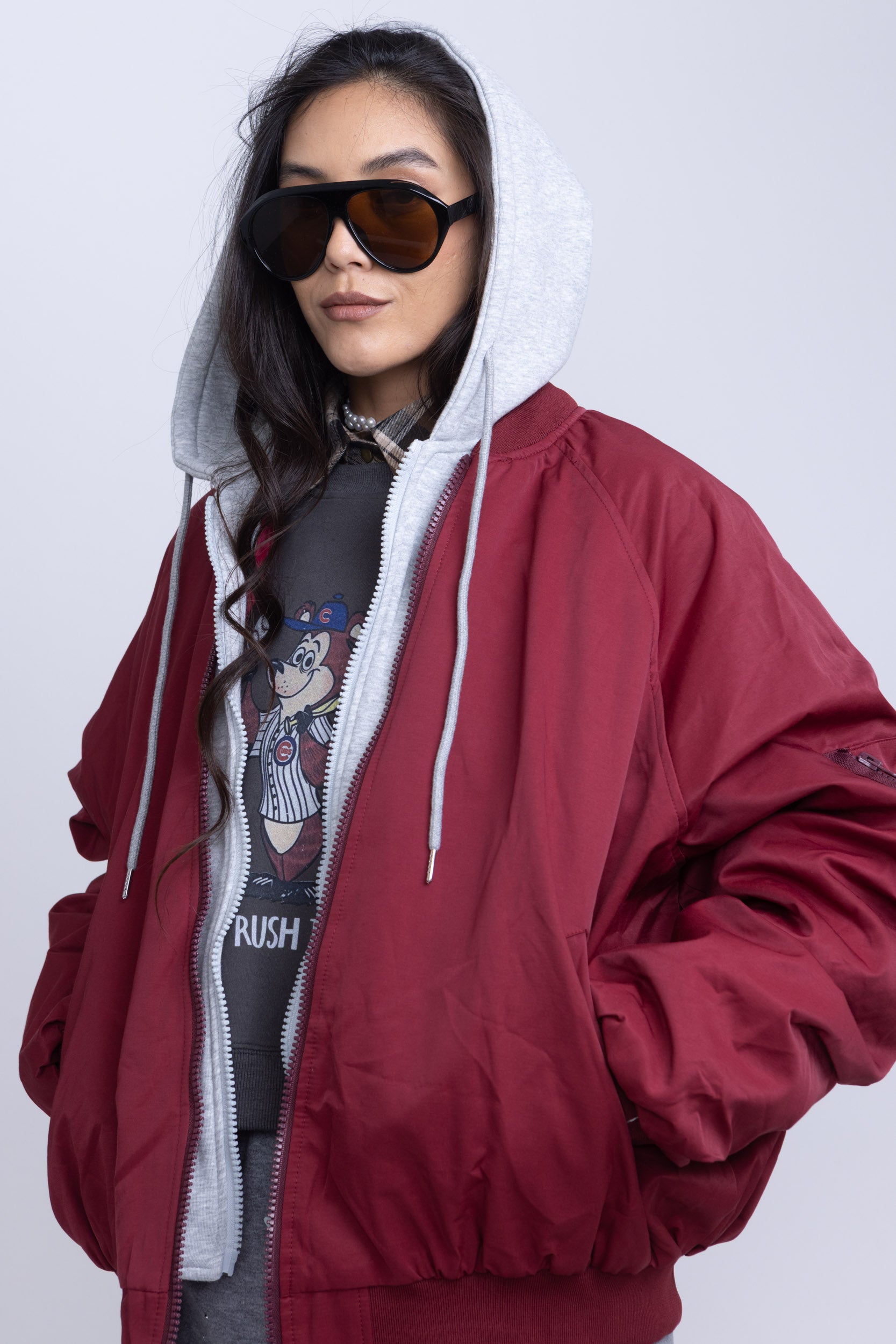 מעיל פוך סאן בורדו