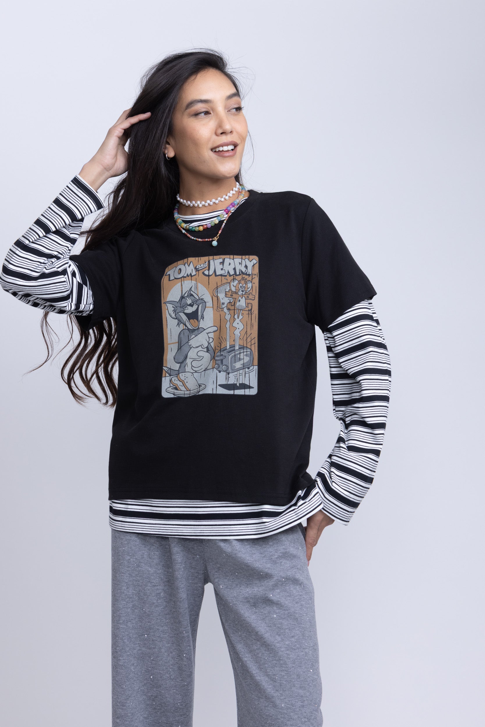 חולצת טי טום וג׳רי