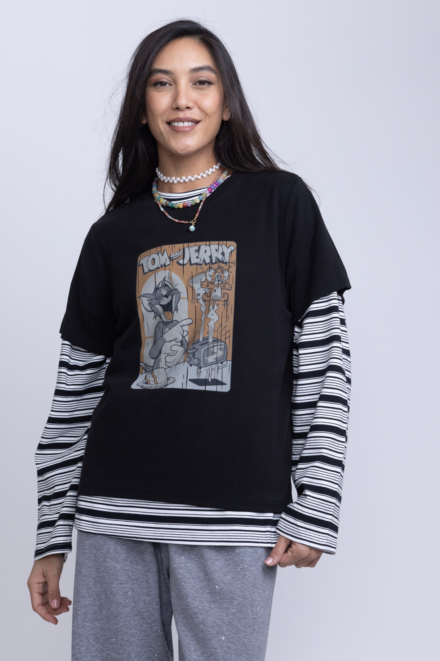 חולצת טי טום וג׳רי