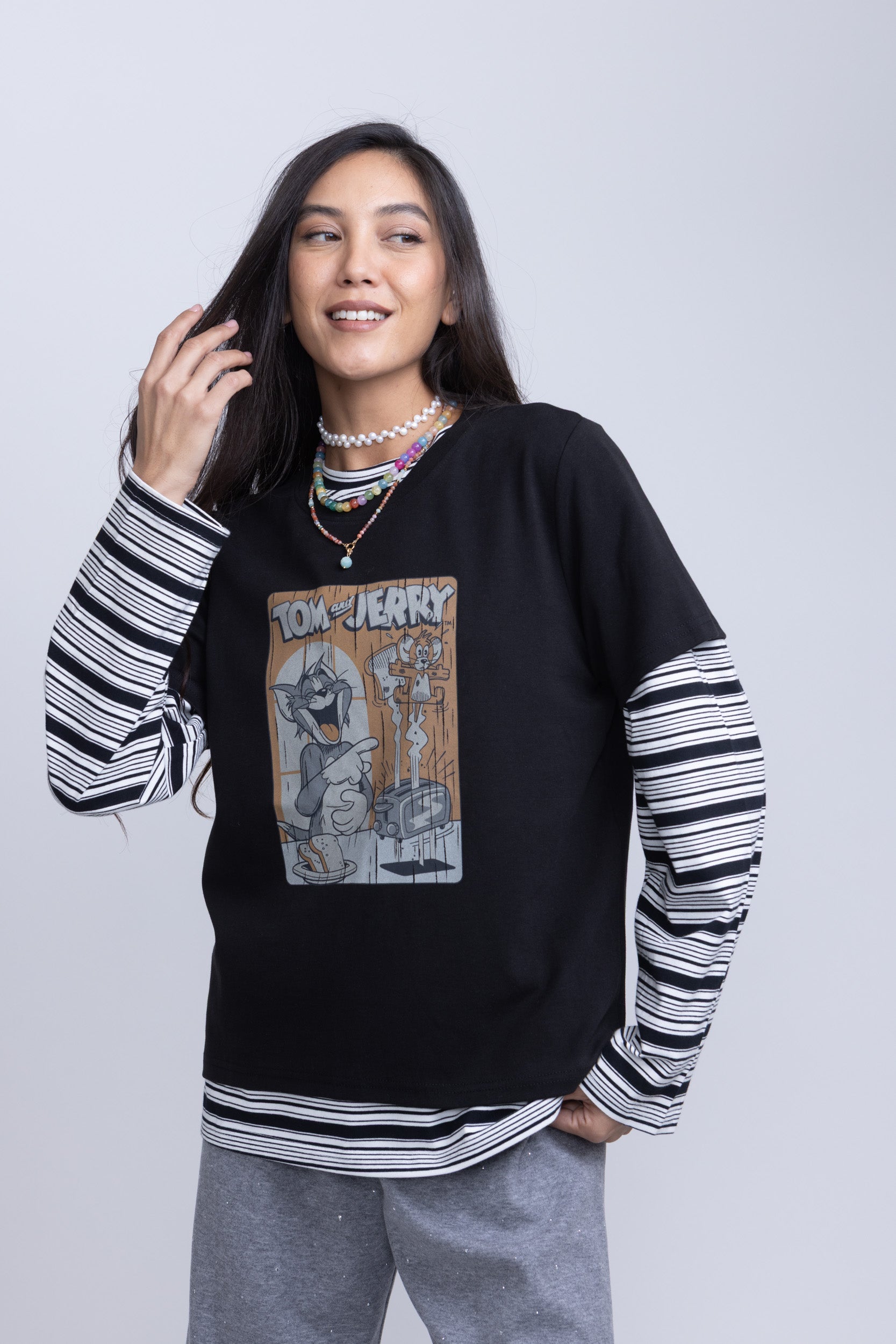 חולצת טי טום וג׳רי