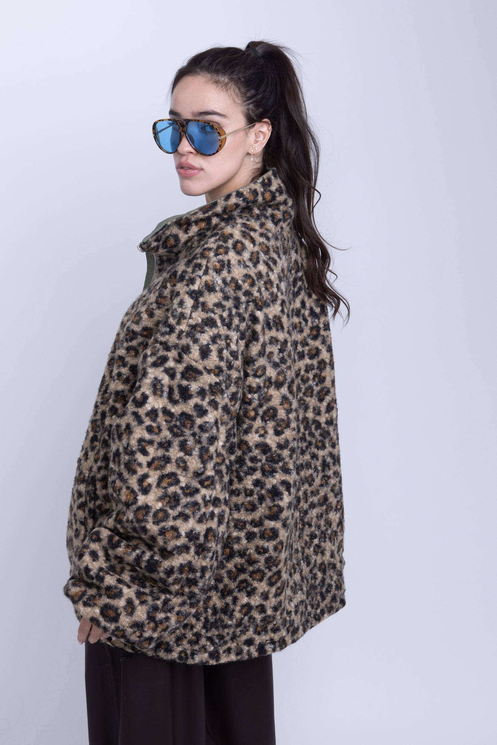 מעיל פוך דו צדדי