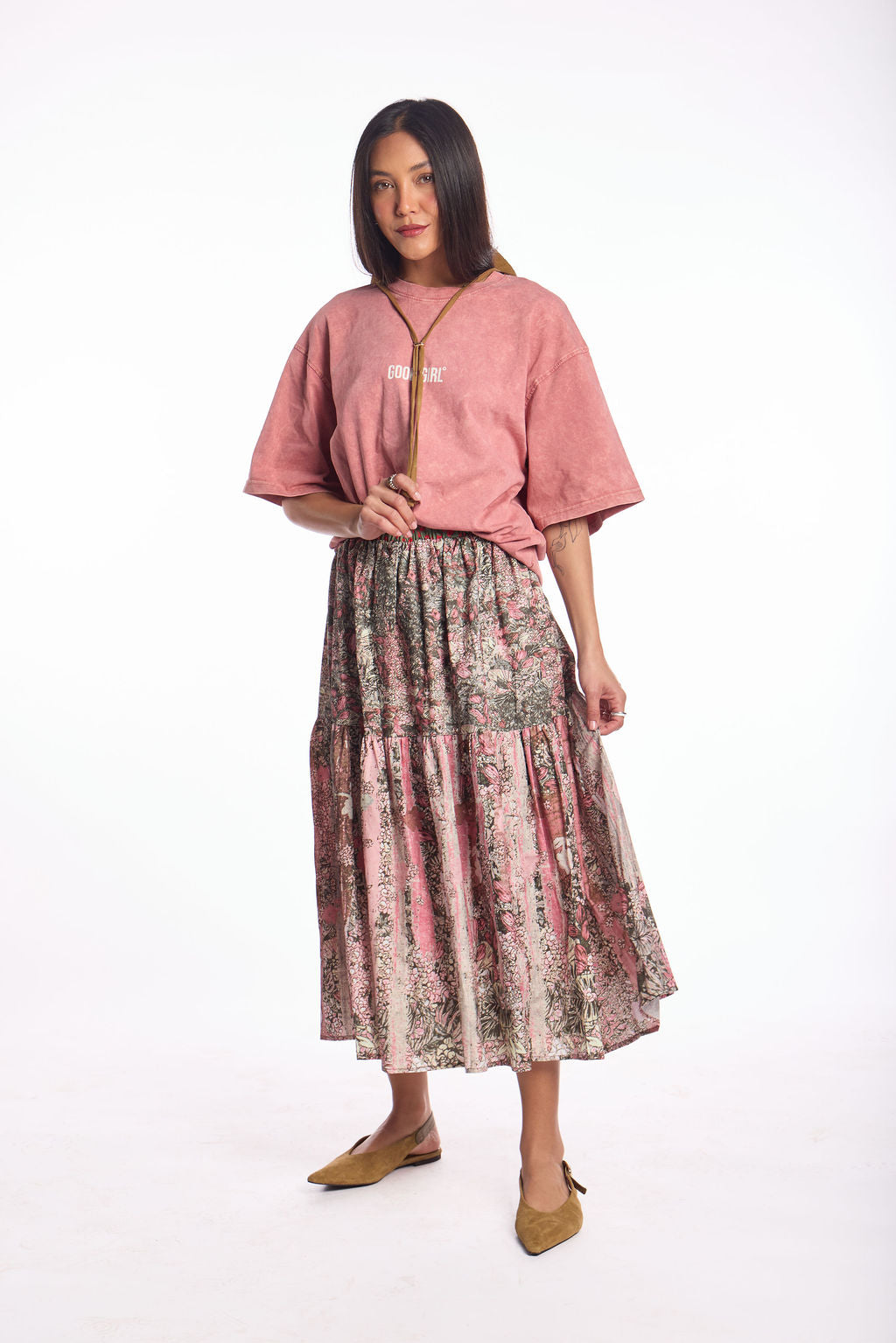 חצאית מידי פלורי