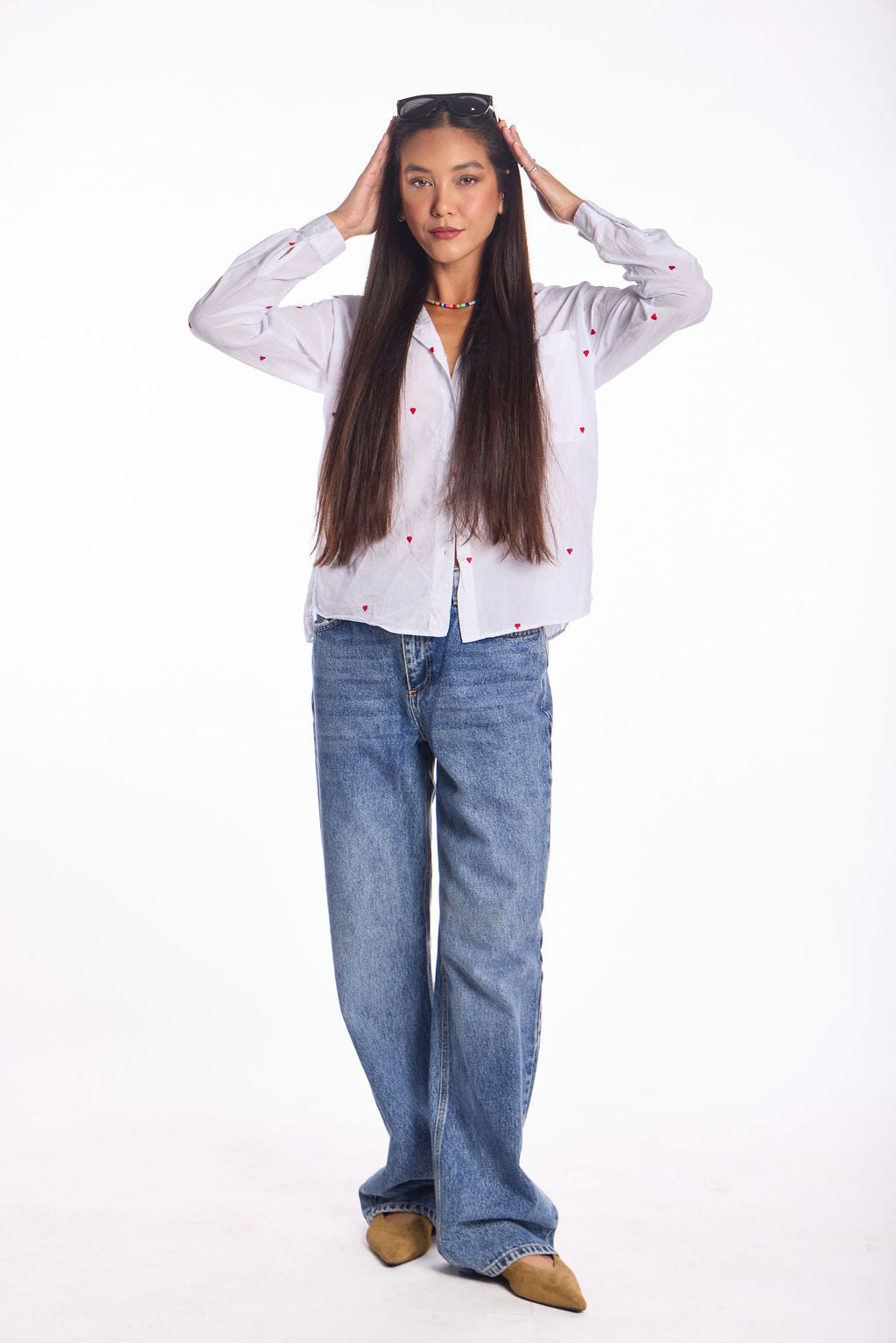 ג׳ינס לוסי wide leg