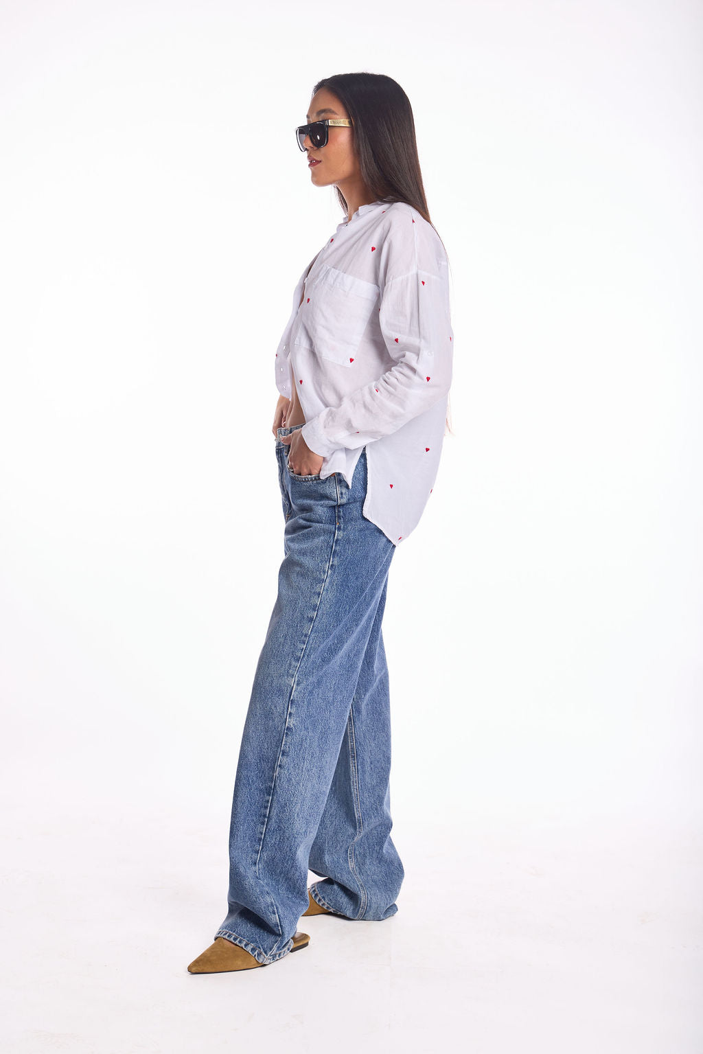 ג׳ינס לוסי wide leg