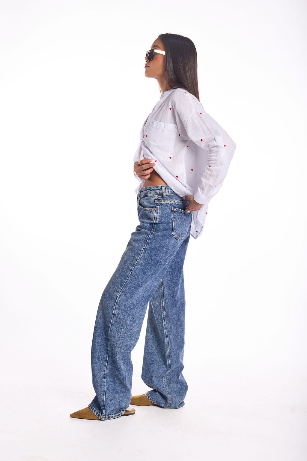 ג׳ינס לוסי wide leg